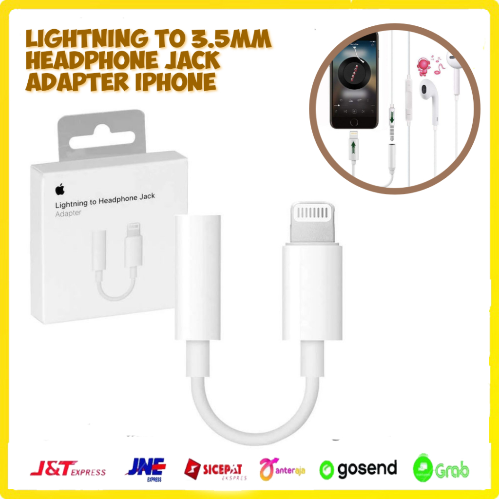Headphone Converter Iphone Convertor Iphone Lightning To Mm