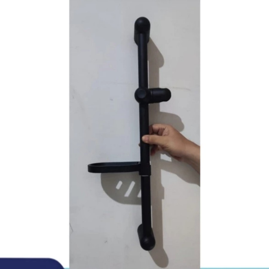 Jual Tiang Shower Hitam Tiang Hand shower Hitam- High Quality | Shopee ...