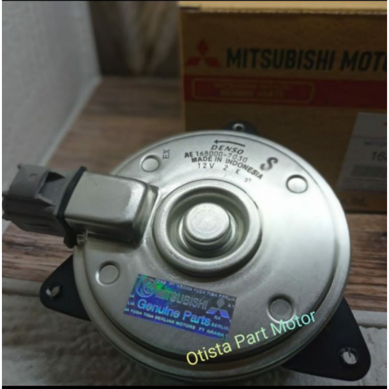 Jual motor fan radiator mitsubishi mirage mazda 2 sky active asli