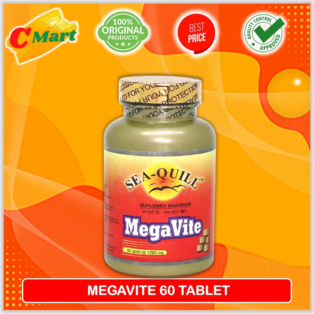 Jual Sea-Quill Megavite 60 Tablet - Sea Quill Sea-Quill Vitamin Daya ...