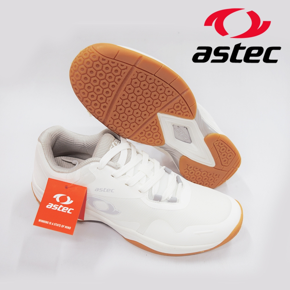 Jual Sepatu Badminton Astec Hinds Putih | Shopee Indonesia