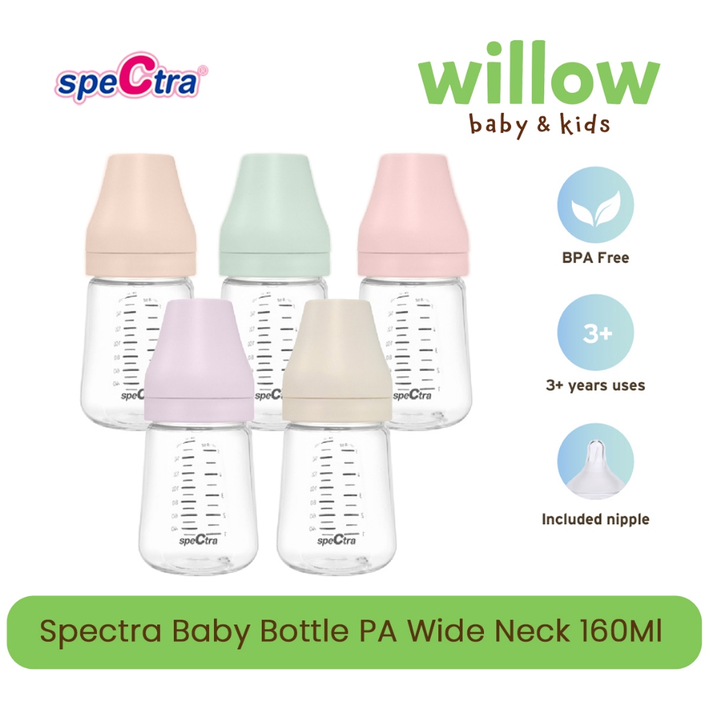 Jual Botol Susu - Spectra Baby Bottle PA Wide Neck 160Ml | Shopee Indonesia