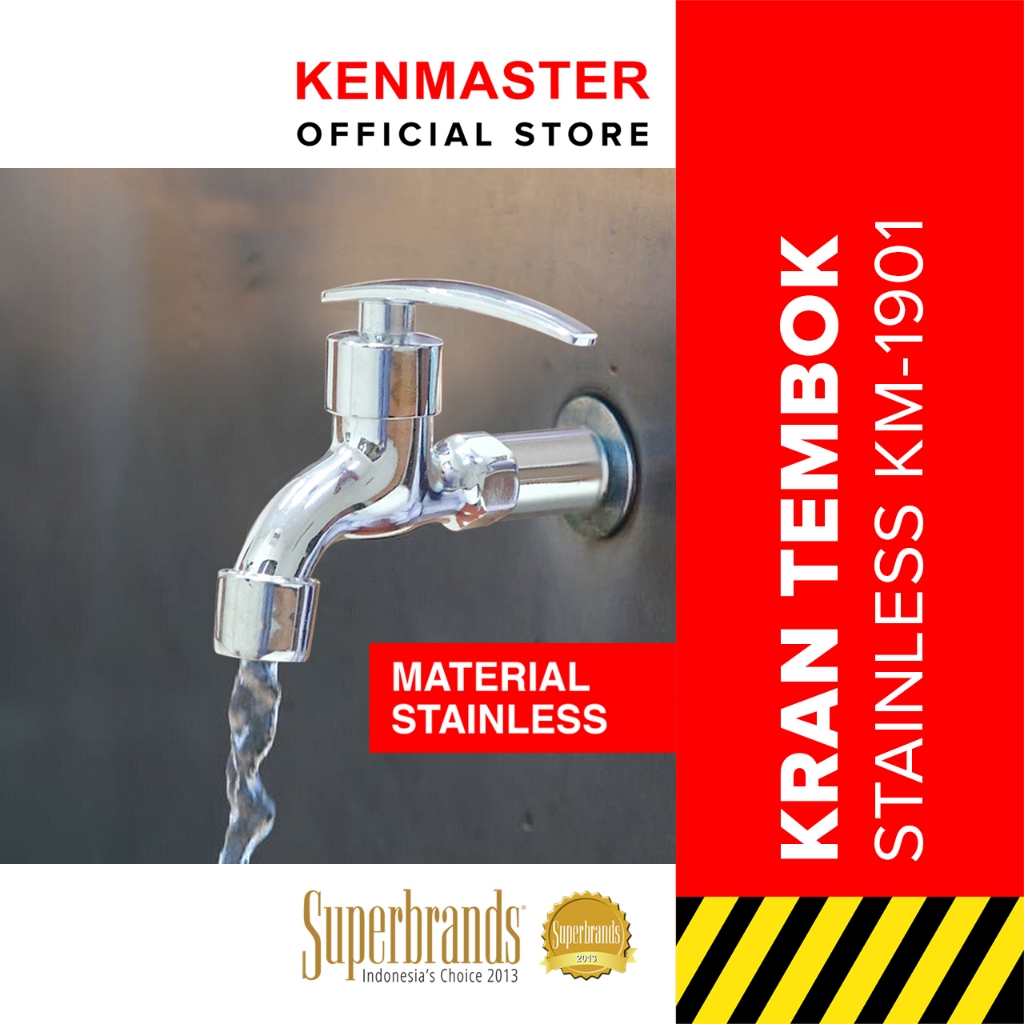 Jual Kenmaster Kran Tembok KM-1901 - KRTB073 | Shopee Indonesia
