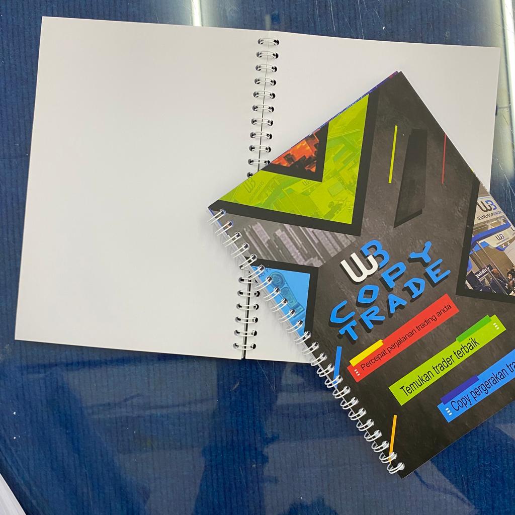 Jual Notebook Custom A5 Isi 30 Lembar 60 Halaman - Plain | Shopee Indonesia