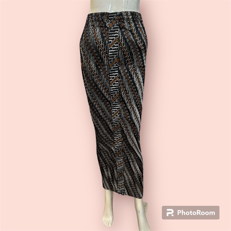 Jual Rok Motif Batik Bahan Plisket Jarik Instant Shopee Indonesia