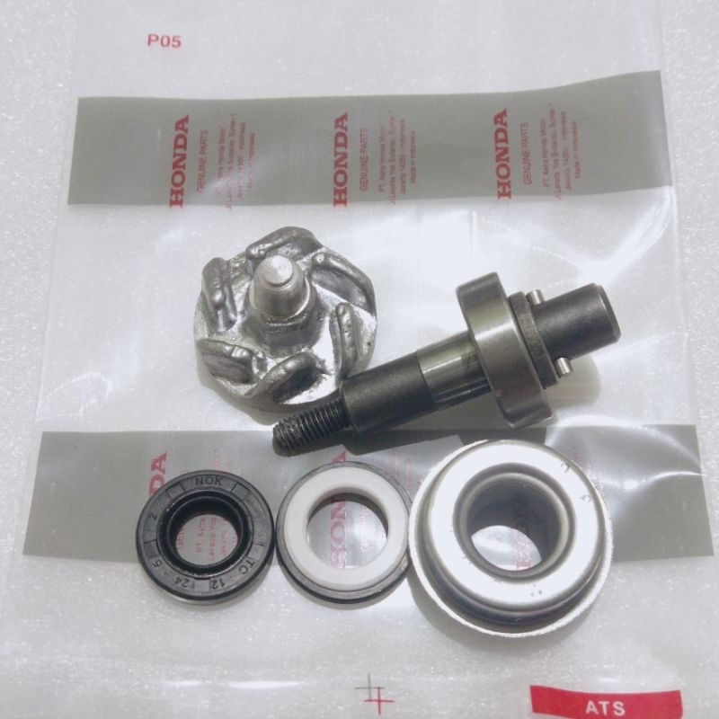Jual Waterpump assy set bearing kipas as seal water pump vario 110