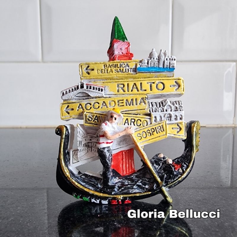 Magnete Frigorifero 3D Venezia – Souvenir Artigianale In Resina, Decorazione Italia
