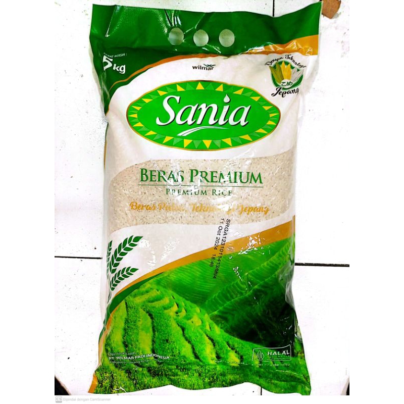 Jual Beras Sania Premium 5 Kg | Shopee Indonesia