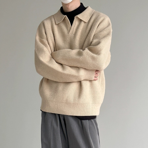 Jual WESTON SWEATER (CREAM) | SWEATER PRIA | Shopee Indonesia