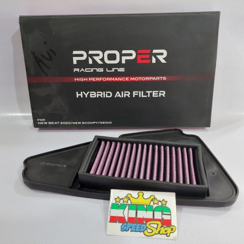 Jual FILTER UDARA PROPER BUAT HONDA BEAT 2020 / GENIO / NEW SCOOPY ...