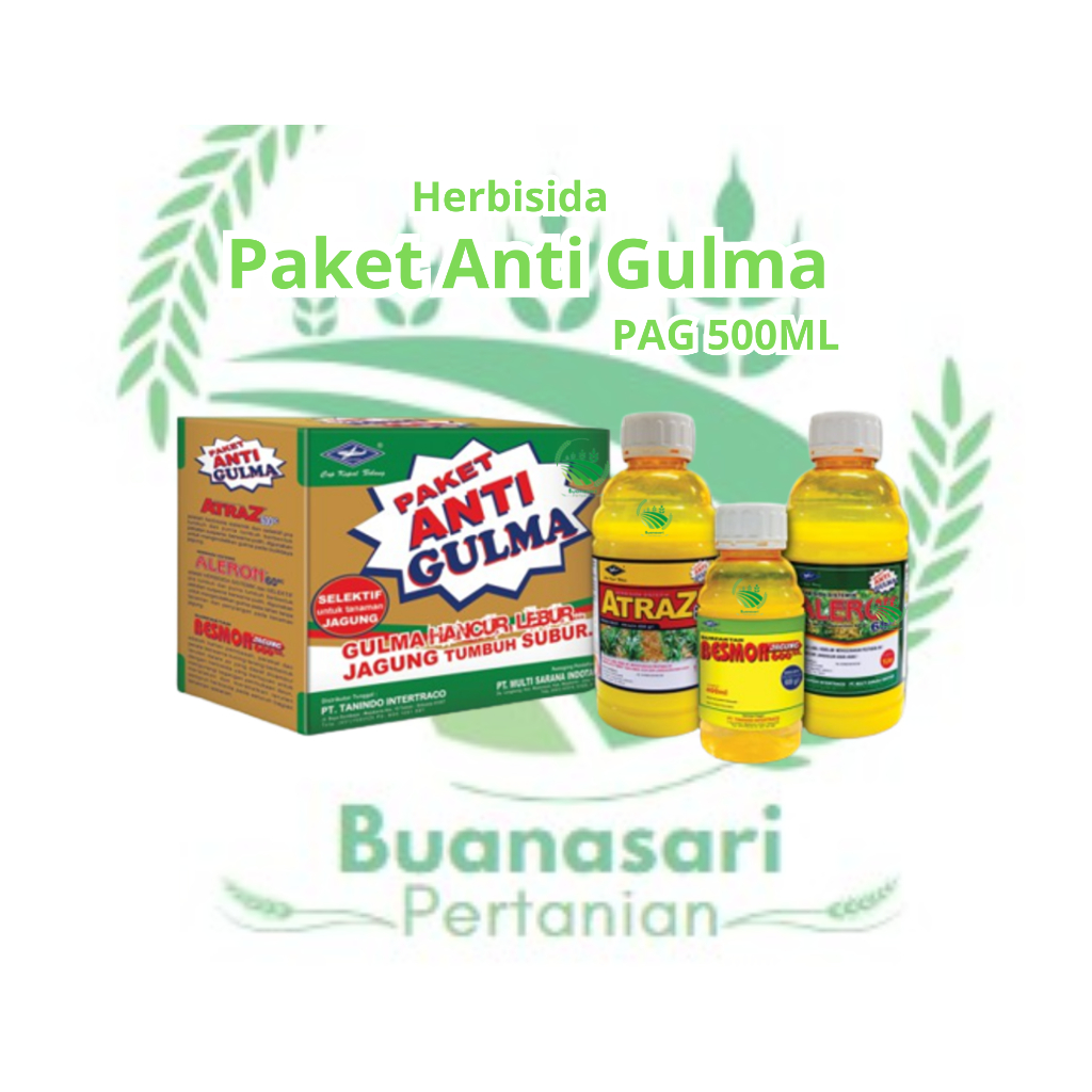 Jual Paket Anti Gulma 500ml Pembasmi Gulma Tanaman Jagung Bisi Pag