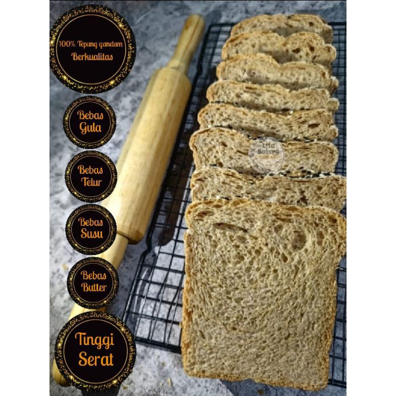 Jual Roti 100% Gandum (Bebas Gula, Susu, Telur, Butter) dengan Olive ...