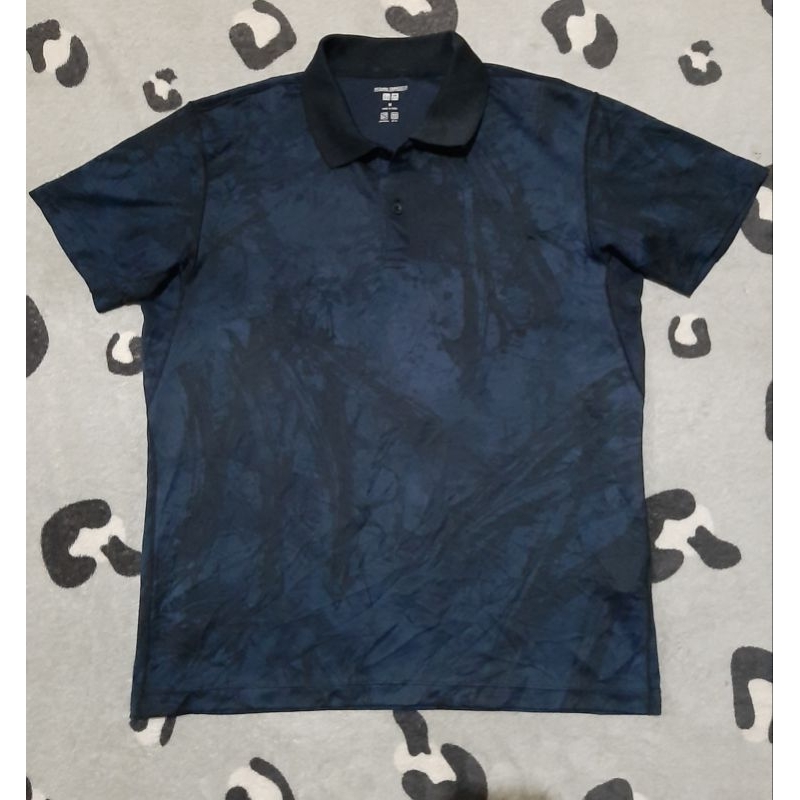 T-shirt Uniqlo X Meguru Yamaguchi - Manches Courtes - Rouge Imprimé Intégral - Taille XL