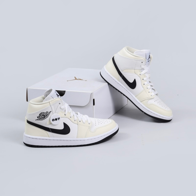 Jual Air Jordan 1 Mid Coconut Milk Shopee Indonesia