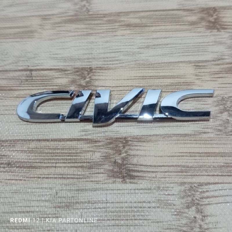 Jual Emblem Honda Civic Lama Shopee Indonesia