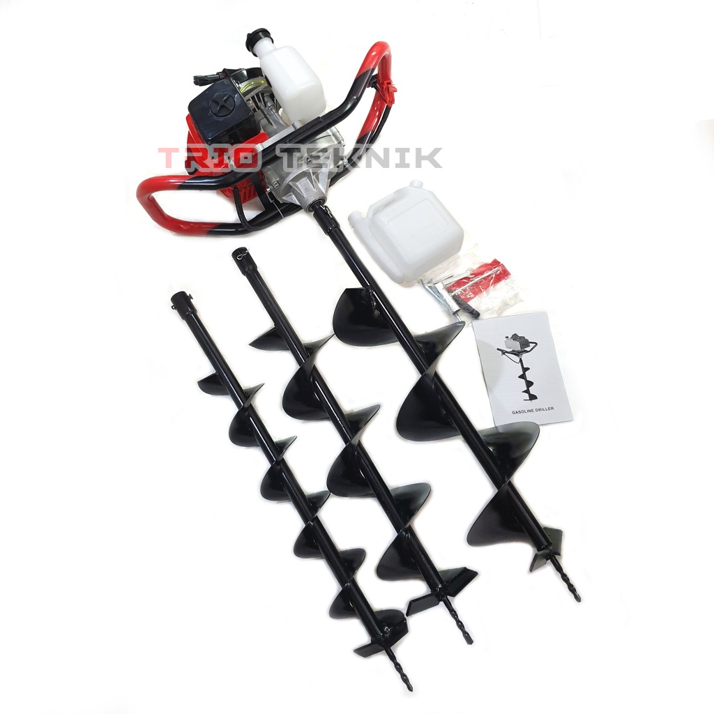 Jual Mesin Bor Tanah 3 Mata Bor Matrix AG63 2 Tak | Shopee Indonesia