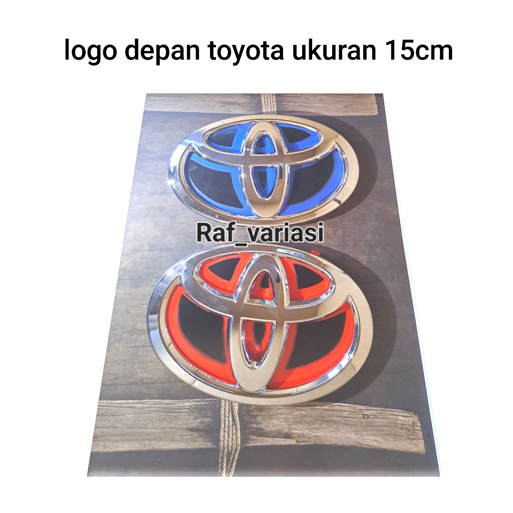 Jual Emblem Logo Toyota Hybrid Emblem Logo Depan Toyota Avanza Calya