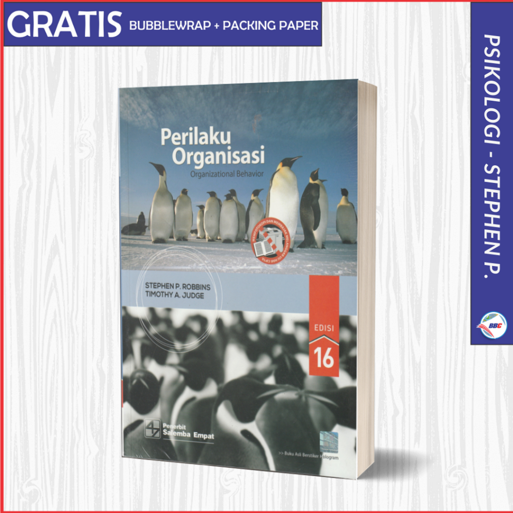 Jual BUKU PERILAKU ORGANISASI EDISI 16 - STEPHEN ROBBINS | Shopee Indonesia