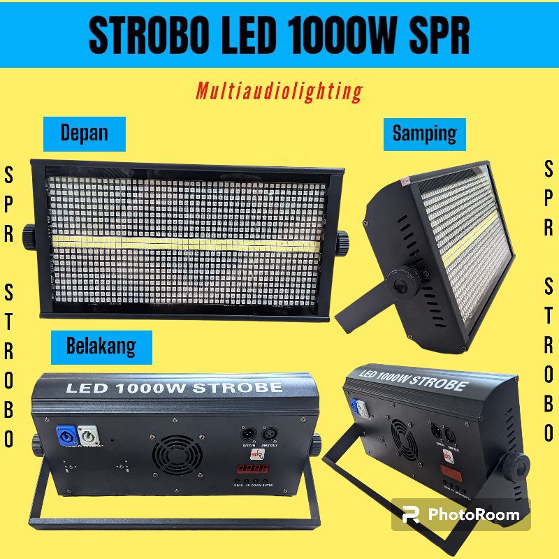 Jual Strobo LED 1000W Led Strip Merk SPR | Shopee Indonesia