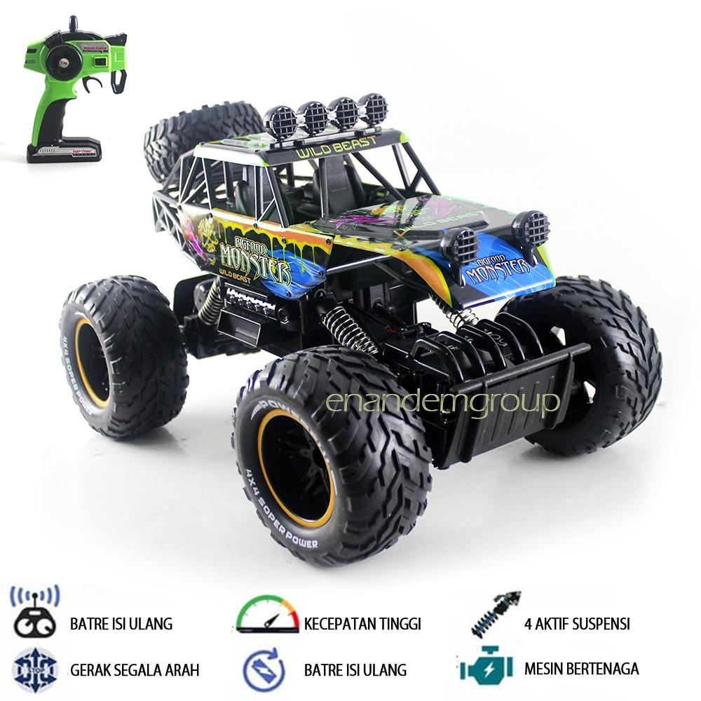 Jual Mobil Remot Control Rc Bigfoot Monster Off Road Racing