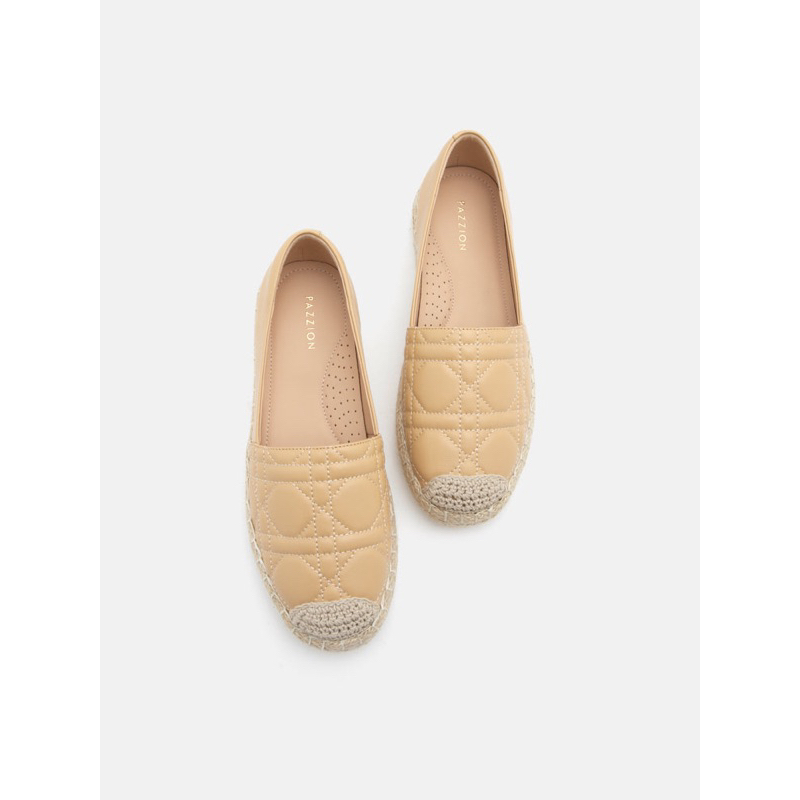 Elodie Quilted Espadrilles Designer Espadrille Shoes And Sandals