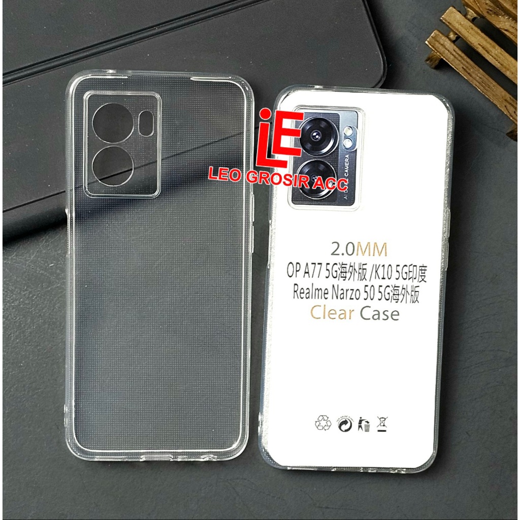 CASE BENING REALME NARZO 50 5G REALME NARZO 50A CASE CLEAR HD CH-1
