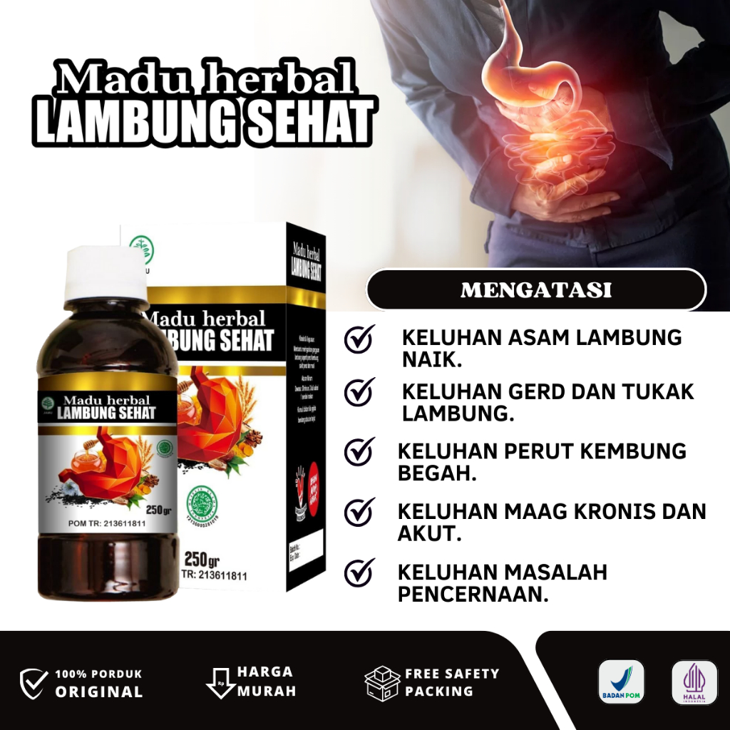 Jual Obat Asam Lambung Maag Gerd Akut Kronis Perut Kembung Begah ...