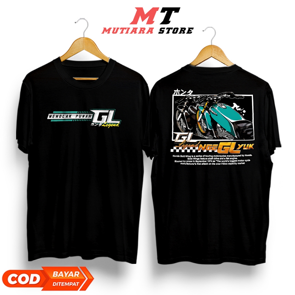 Jual Kaos Honda Gl Kaos Gl100 Gl200 Gl Max Cb Clasic Kaos Murah