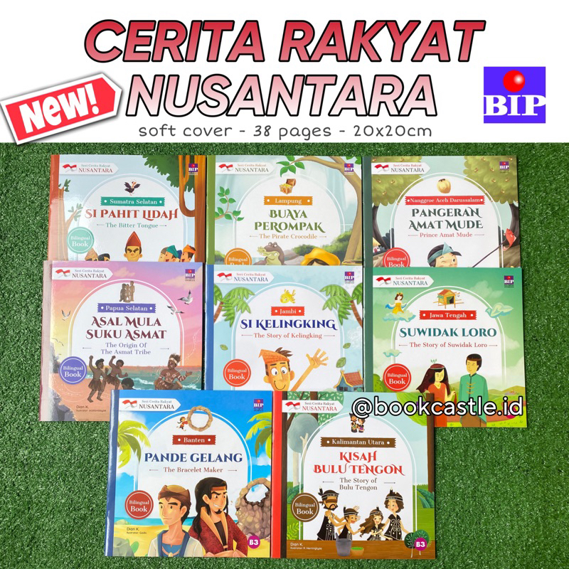 Jual CERITA RAKYAT Nusantara 38 PROVINSI Bilingual book buku cerita ...