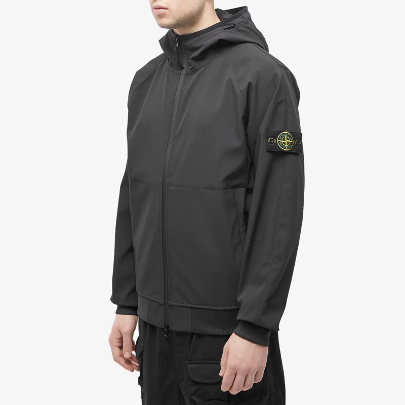 Stone Island Light Softshell R Hooded Jacket