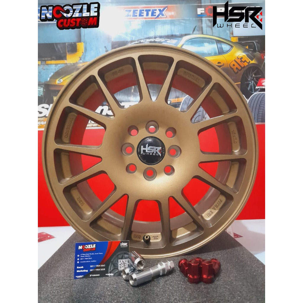 Jual VELG MOBIL HSR R16 TYPE FE02 PELEK RACING RING 16 BUATLIVINA AGYA ...