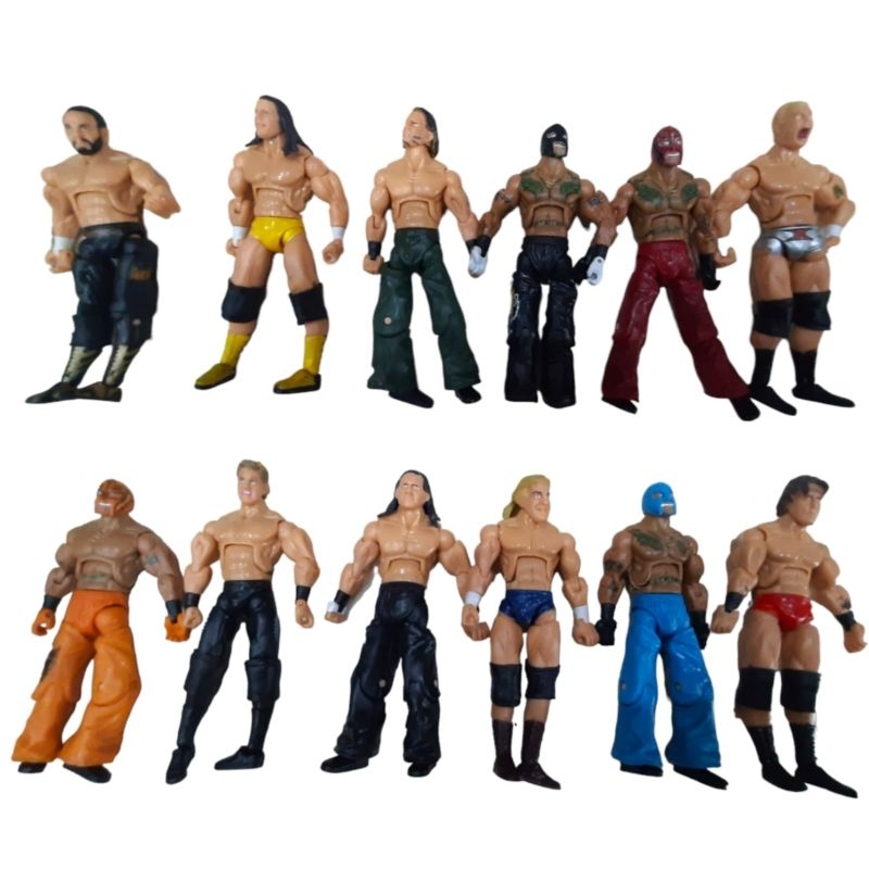 Jual action figure wwe smackdown set 12 pcs Shopee Indonesia
