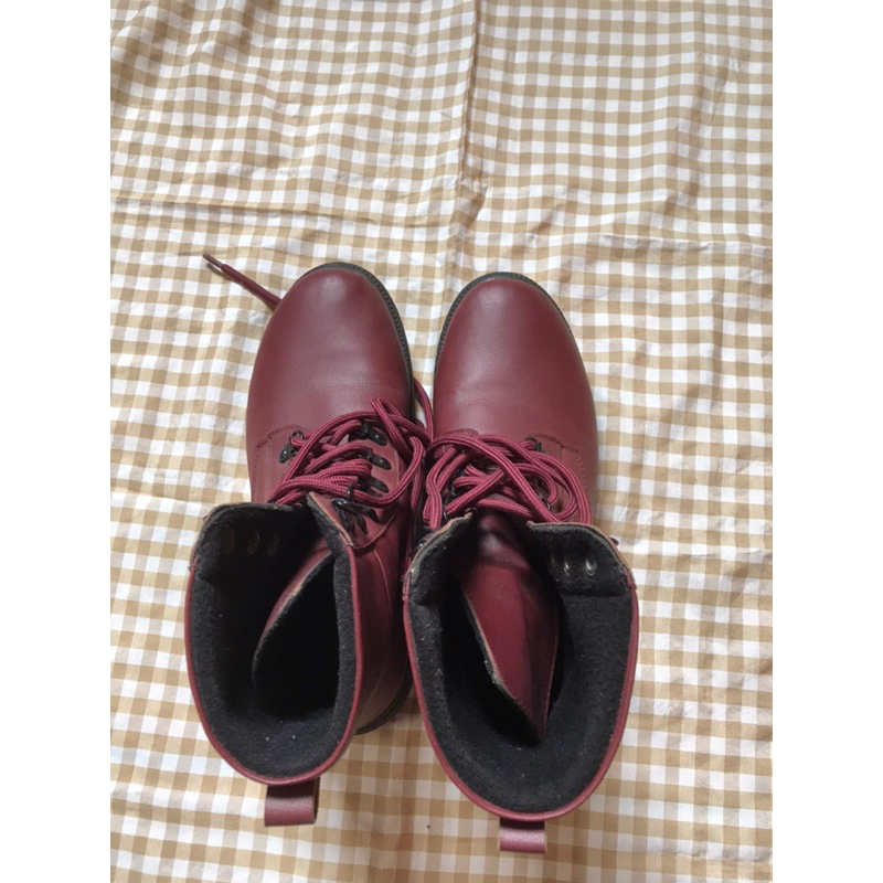 Timberland lux boots rumba deals red journeyman