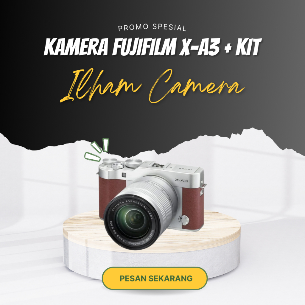 Jual KAMERA FUJIFILM XA3 + KIT Shopee Indonesia