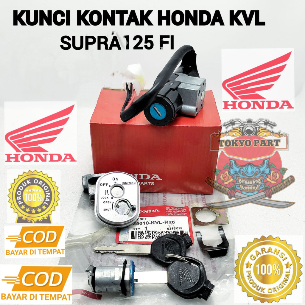 Jual Ori Kunci Kontak Set Keyset Plus Kunci Jok Konci Kontak Ori