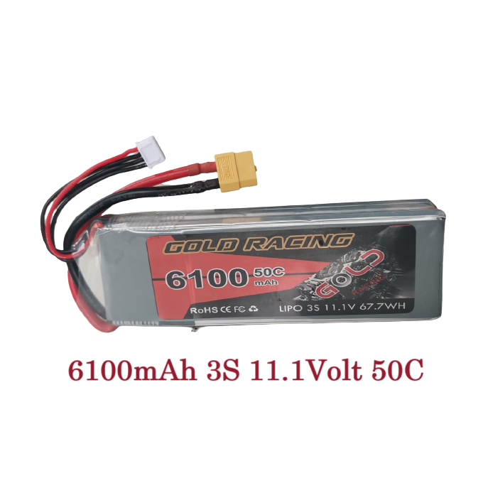 Jual Batre Battery Baterai Lipo 3s 111v 6100mah 50c Rc Car Boat Drone