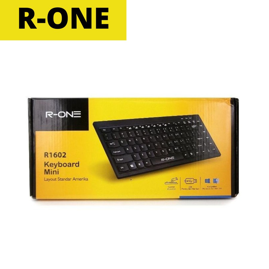 Jual KEYBOARD MINI R-ONE 1602 (MC) | Shopee Indonesia