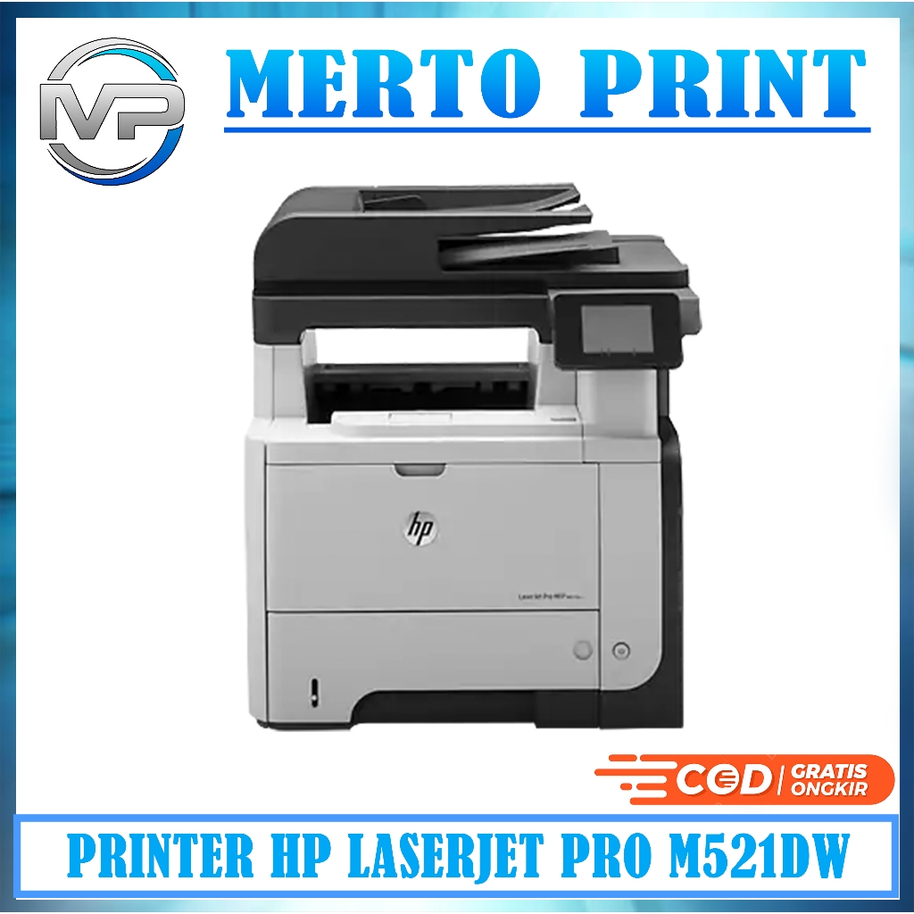 Jual Printer Hp Laserjet Pro Mfp M521 M521dw Shopee Indonesia 3871