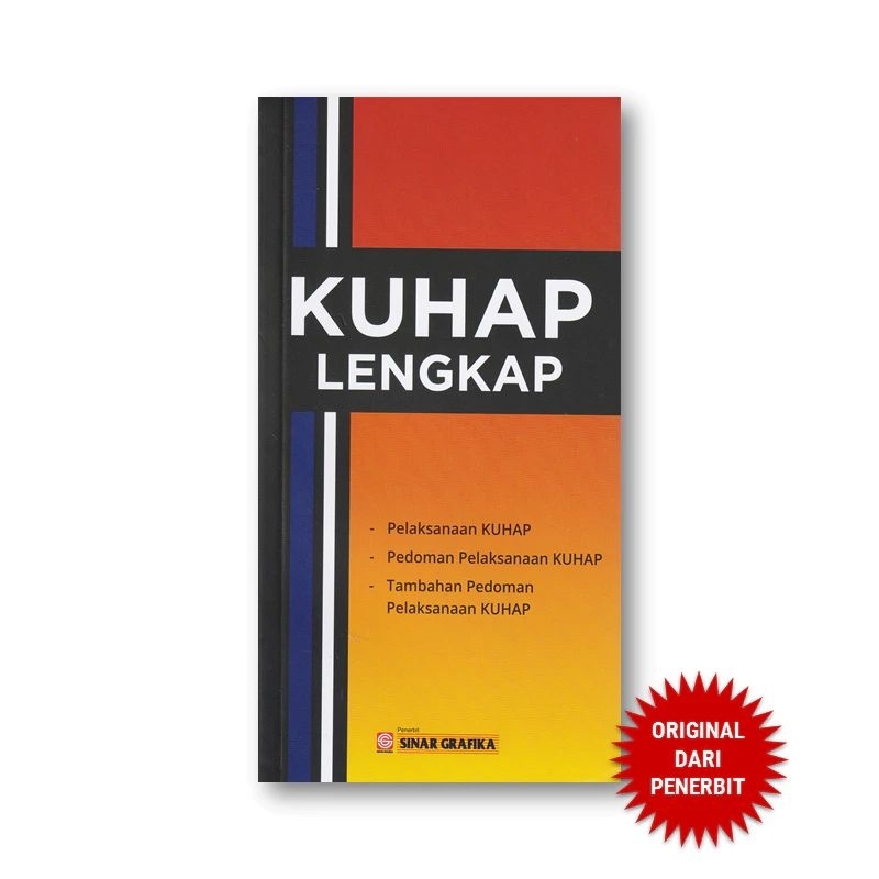 Jual Buku KUHAP Lengkap Shopee Indonesia
