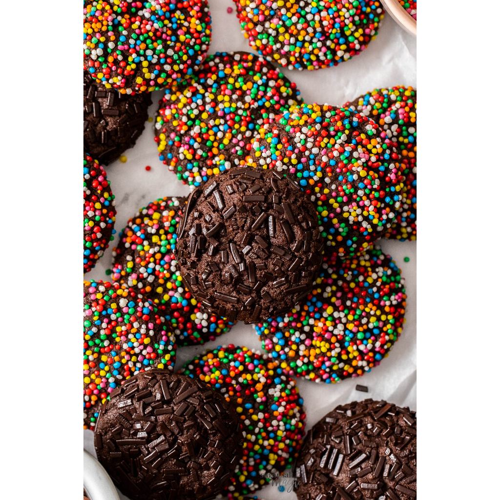 Jual 100GR ELMER SUGAR SPRINKLE - SPRINGKLE TRIMIT HIASAN KUE RAINBOW ...
