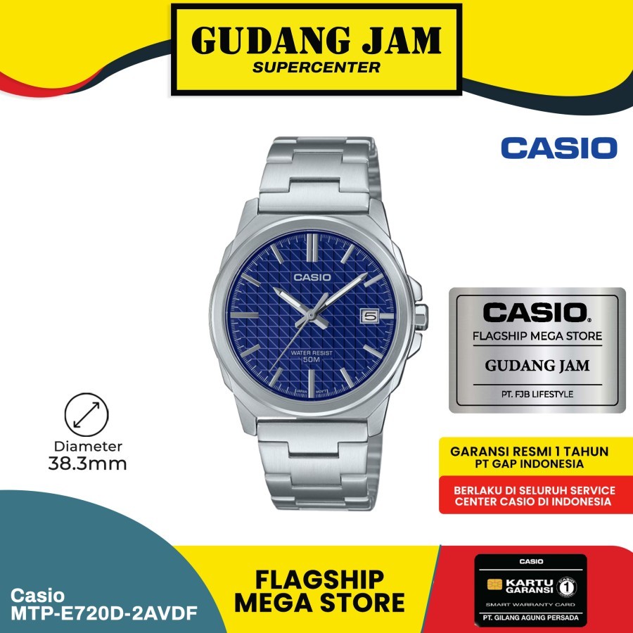 Jual Casio General MTP E720D 2AVDF MTP E720D MTP E720 MTPE720D MTPE720 Shopee Indonesia