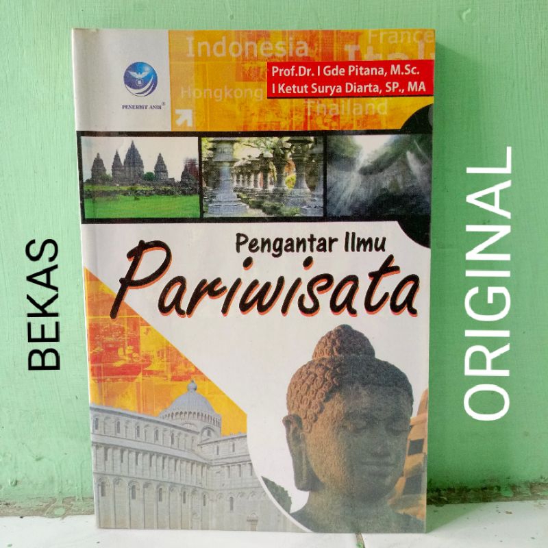 Jual Buku Pengantar Ilmu Pariwisata Pendidikan Pariwisata Dan ...