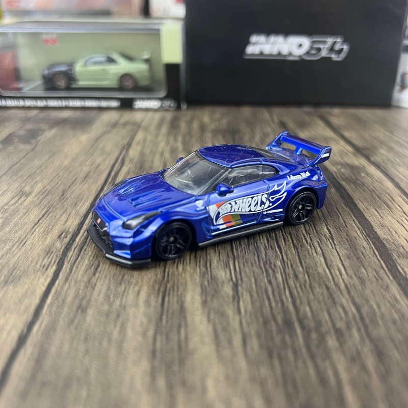 Jual hotwheels nissan skyline r35 lbwk blue | Shopee Indonesia