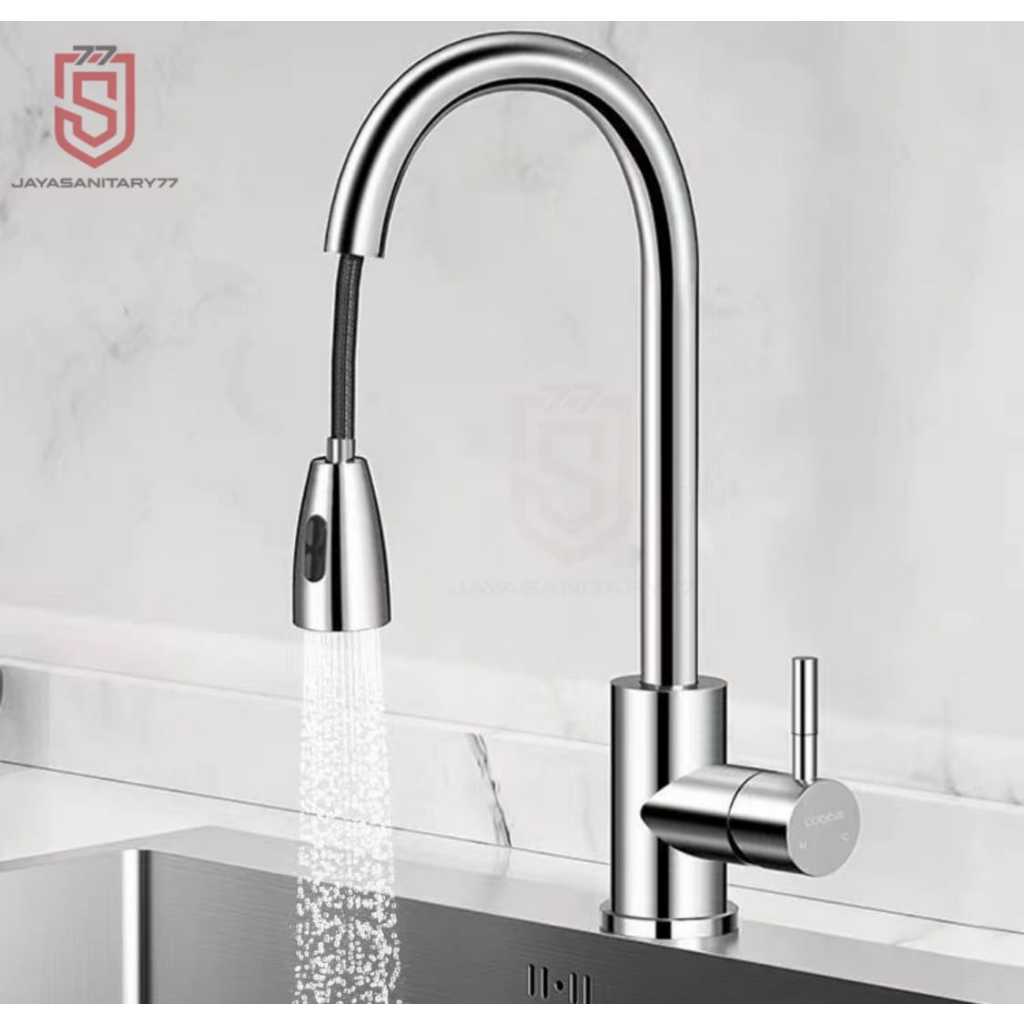 Jual (BISA COD) Kran Tarik Kitchen sink pantry Keran dapur Bak cuci ...
