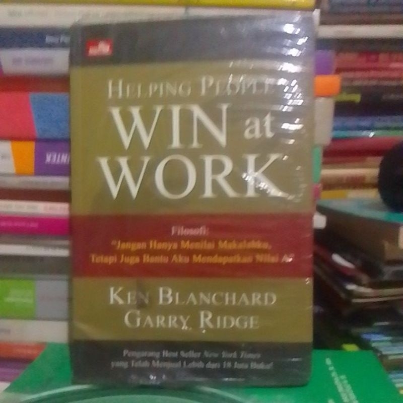 Jual HElping PEople WIN at WORK ( filosofi jangan Hanya Menilai ...