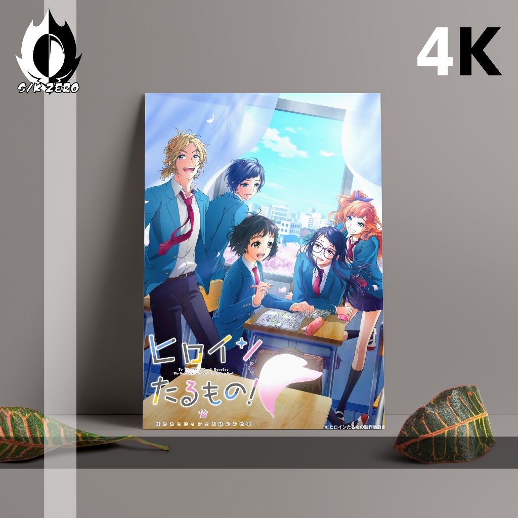 Jual Poster size A3 Anime Paling Lengkap - Heroines Run The Show (4K ...