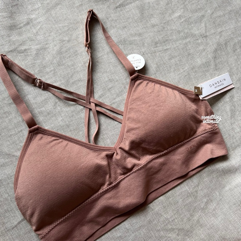 Jual H&M Native Ruched Seamless Ribbed Sports Bra Ultra Soft