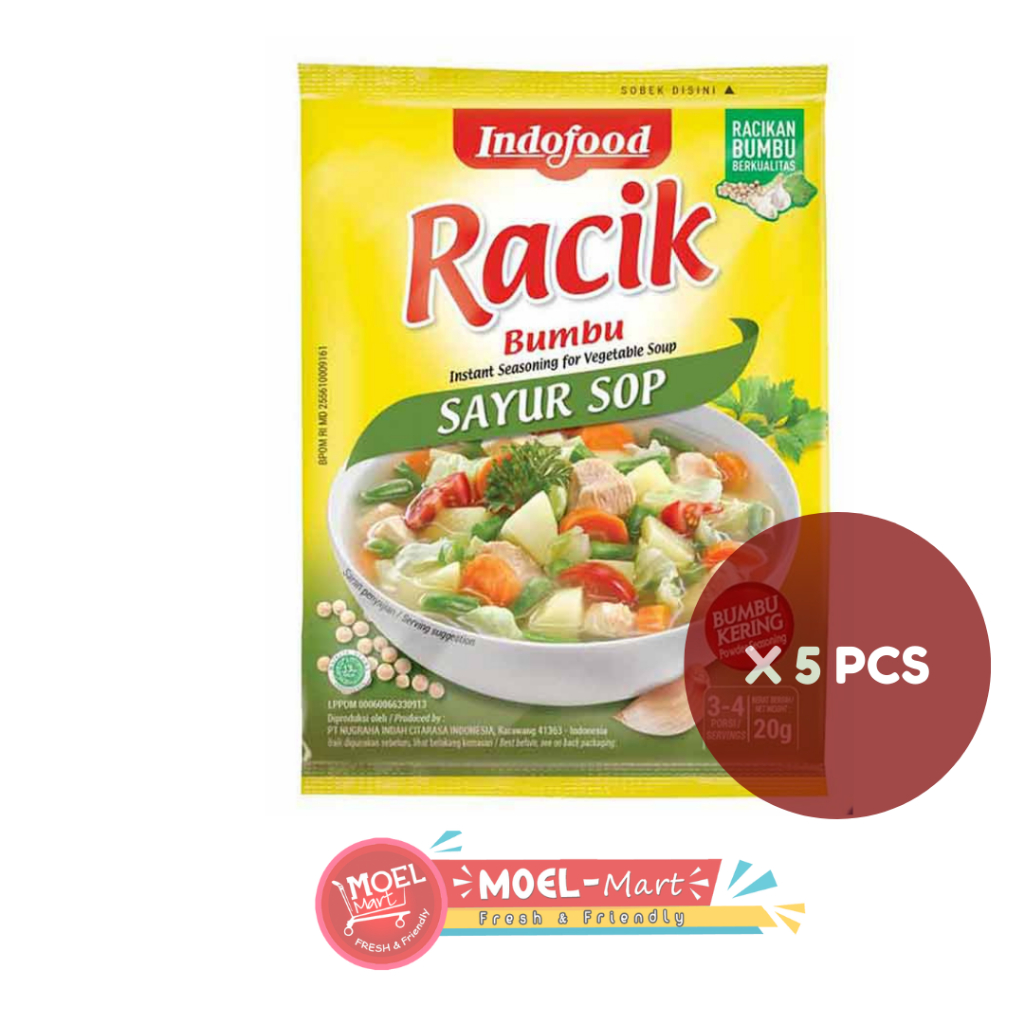 Sajiku Bumbu Praktis Sayur Sop (soup seasoning), 19g