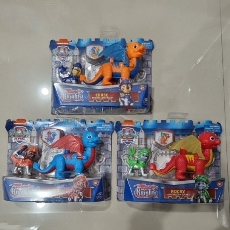 Jual Paw Patrol Rescue Knights Dragon | Shopee Indonesia