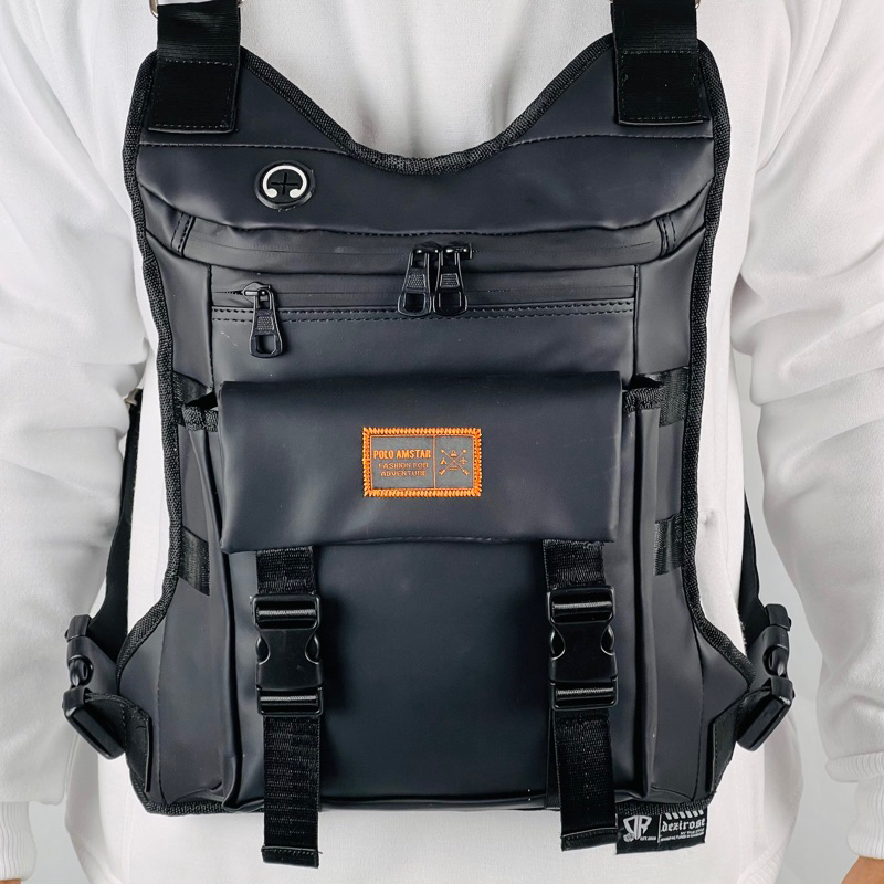 Jual Tas Dada Polo Amstar Waterproof Tas Selempang Dada Tas Rompi Tas ...